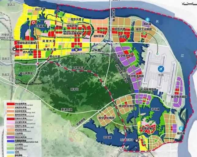 鄂州市燕矶镇未来城镇新面貌规划揭秘